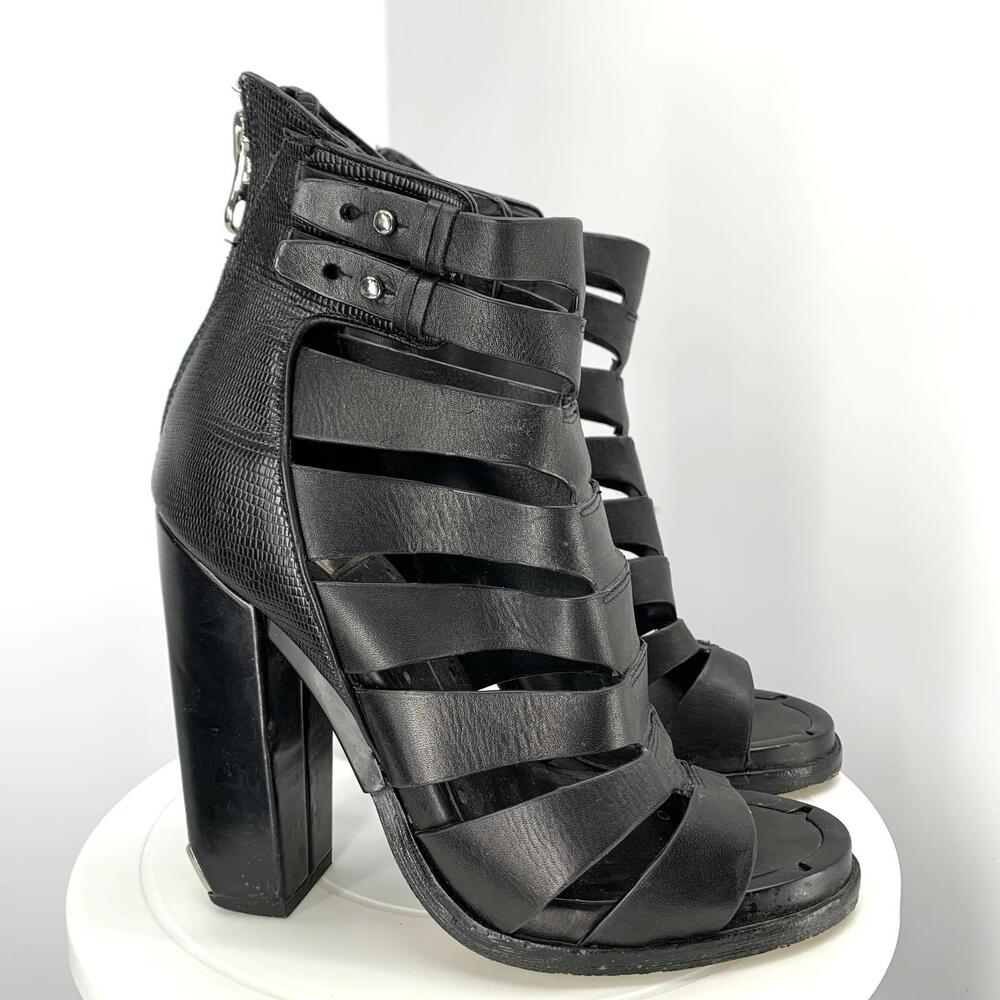 DOLCE VITA tall gladiator sandals platform heels sz 7.5